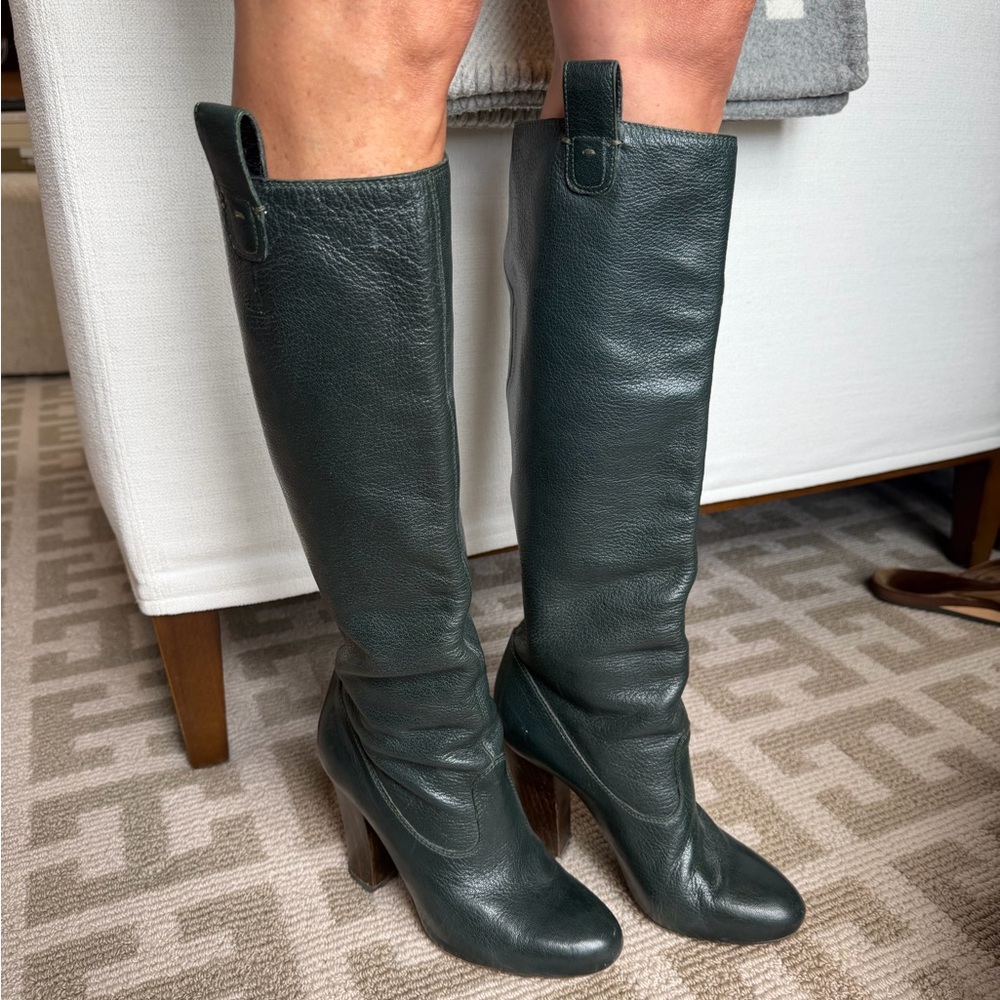 Moschino Dark Green boots
